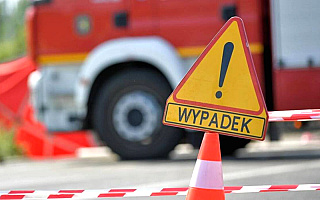 Dwie osoby ranne w wypadku na trasie Olsztyn-Szczytno